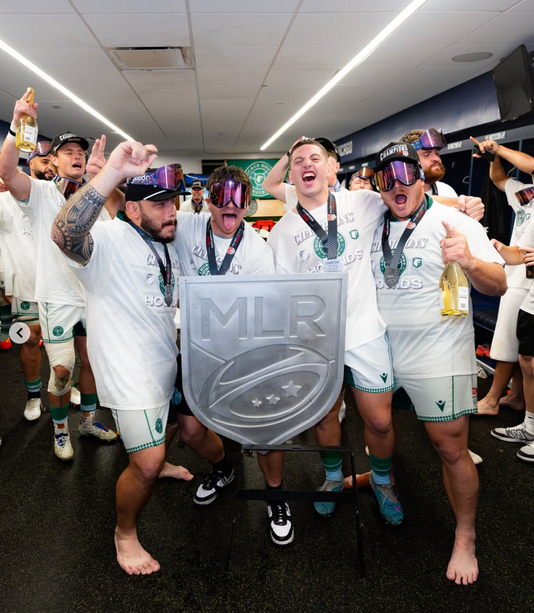 Undefeated Chicago Hounds Celebrate Historic Major League Rugby Championship with Nouvie