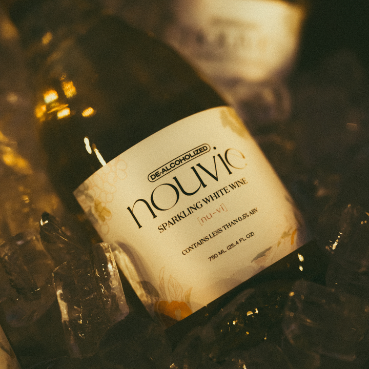 Sparkling De-Alcoholized Spanish White Wine 750ml Bottle