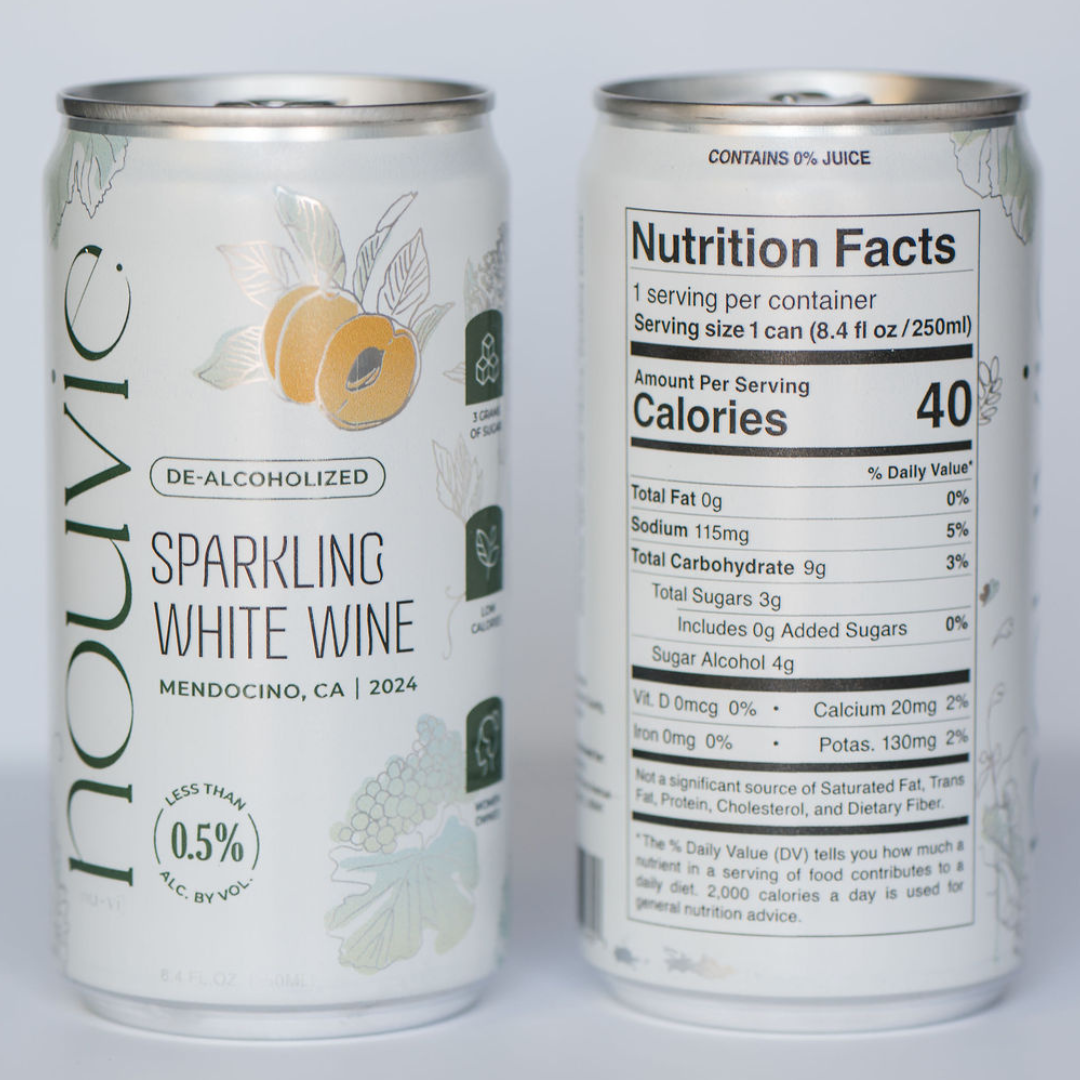 (PRE-ORDER) Nouvie Sparkling Viognier (8.4 oz Can)