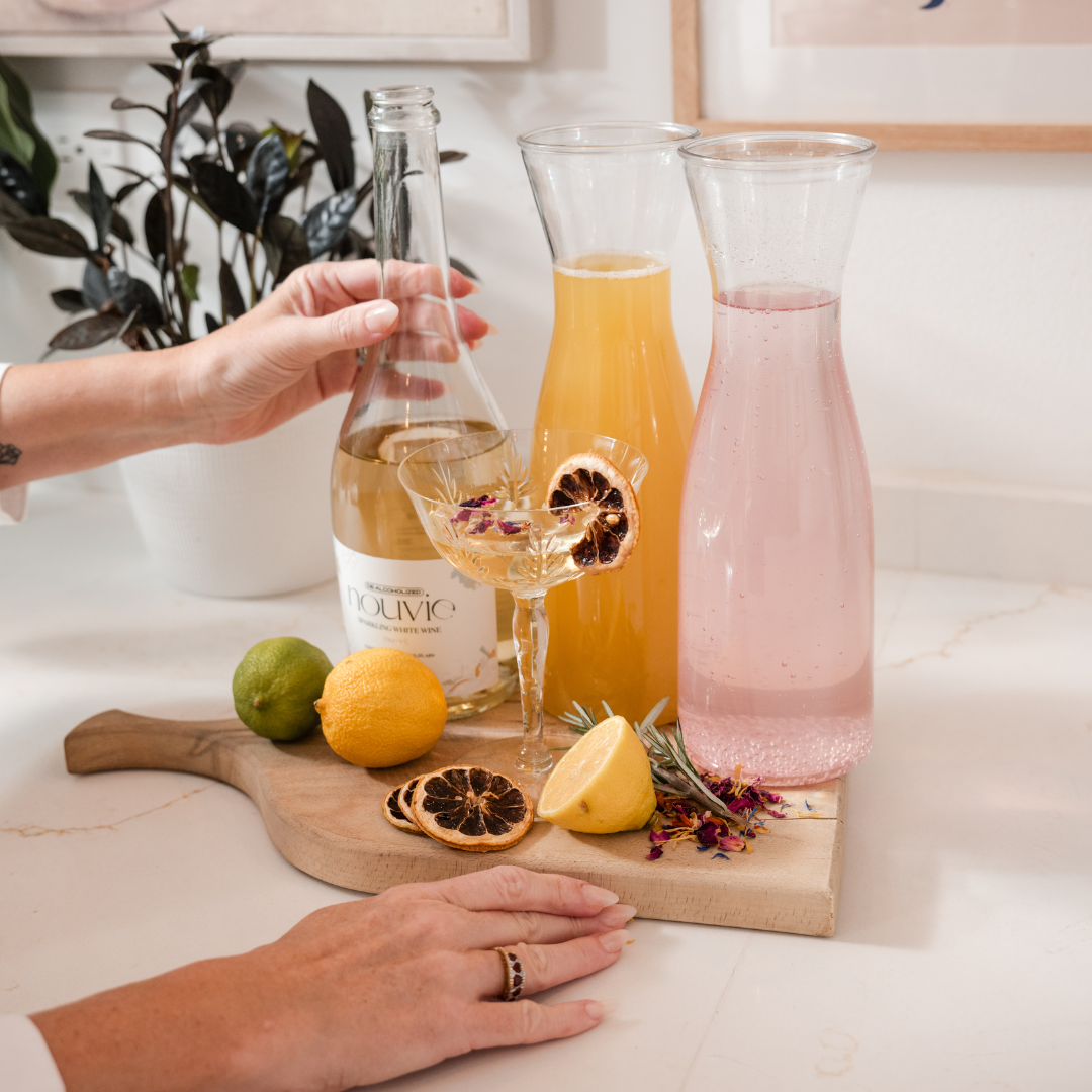 Sparkling De-Alcoholized Spanish White Wine 750ml Bottle